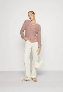 JDYNOLIA MEGAN OFFSHOULDER - Pullover - Woodrose/black -Promos JDY Boutique c9057e918aff4b03b769d1b8206730ba