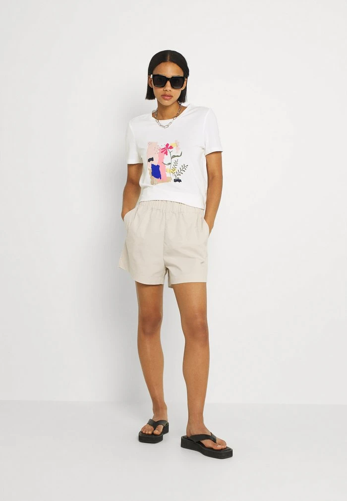 JDYMAGGIE LIFE PAPER NEW - Short - Tapioca 4 JDYMAGGIE LIFE PAPER NEW - Short - Tapioca – Image 2