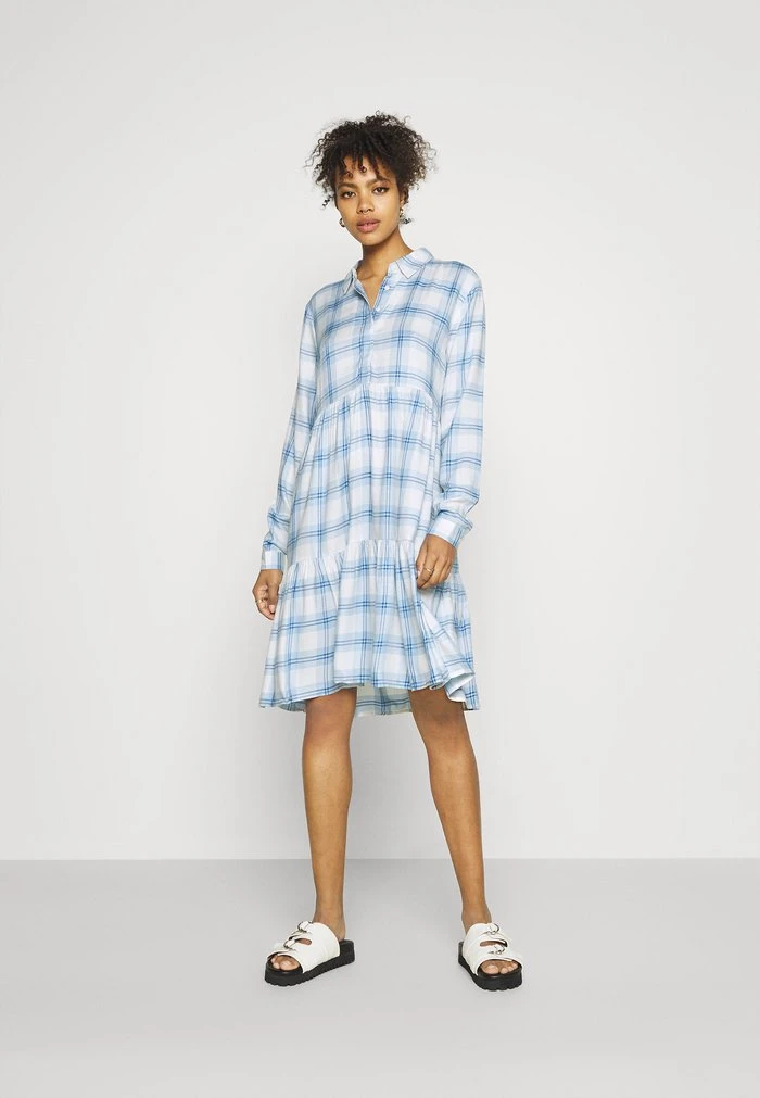 JDYSTAY BELOWKNEE SHIRT DRESS - Robe Chemise - Cashmere Blue 4 JDYSTAY BELOWKNEE SHIRT DRESS - Robe Chemise - Cashmere Blue – Image 2