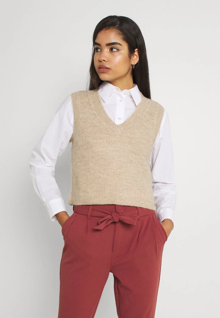 JDY Pullover - Oatmeal 3 JDY Pullover - Oatmeal