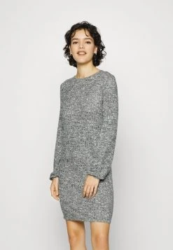 JDY MELISA - Robe Pull - Dark Grey Melange