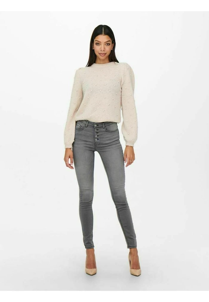 JDY Jeans Skinny - Light Grey Denim 6 JDY Jeans Skinny - Light Grey Denim – Image 4