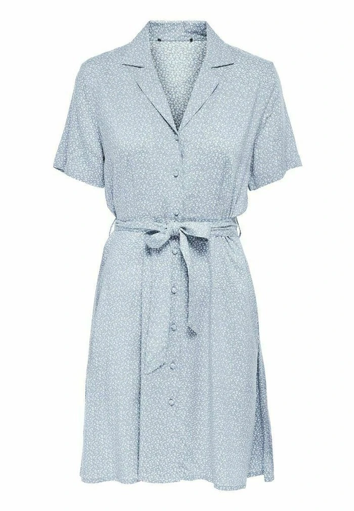 JDY Robe Chemise - Cashmere Blue 7 JDY Robe Chemise - Cashmere Blue – Image 5