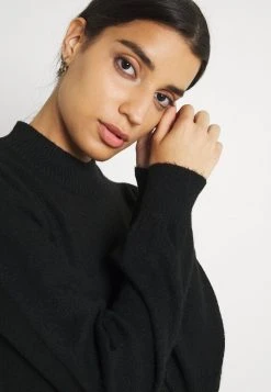 JDY HIGH NECK KNT NOOS - Robe Fourreau - Black -Promos JDY Boutique cb85913662ab4b61aae380196b52bd3f