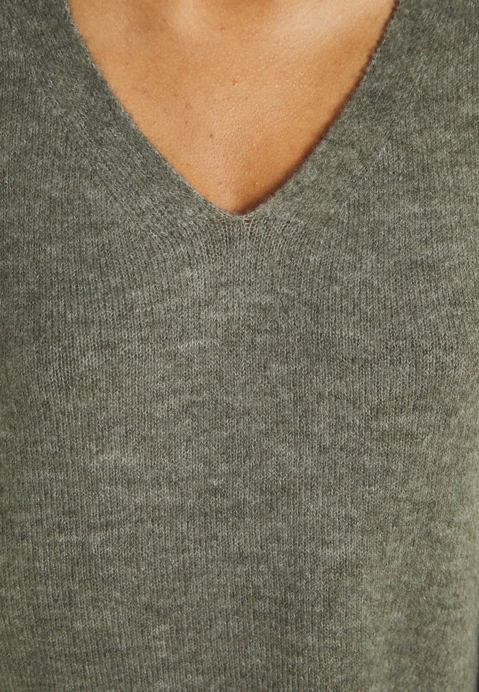 JDYELANORA V NECK DRESS - Robe Pull - Kalamata 7 JDYELANORA V NECK DRESS - Robe Pull - Kalamata – Image 5