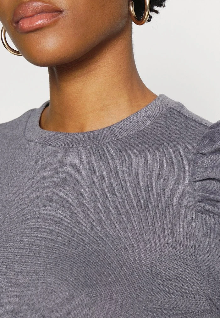 JDYTONSY PUFF SLEEVE - Pullover - Dark Grey Melange 8 JDYTONSY PUFF SLEEVE - Pullover - Dark Grey Melange – Image 6