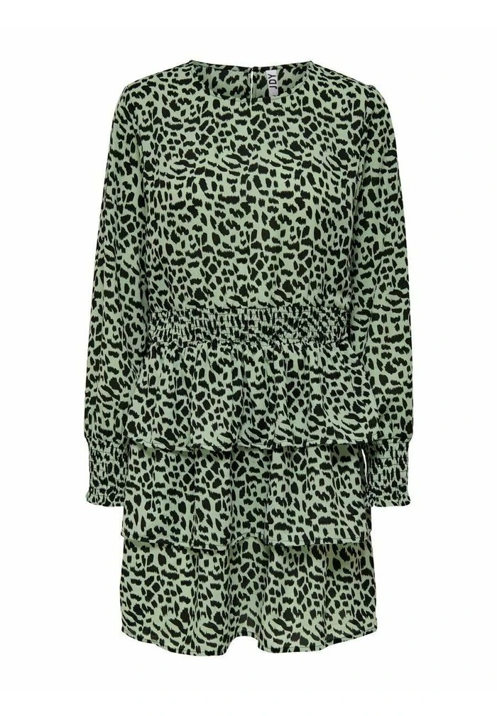 JDY Robe De Jour - Basil 3 JDY Robe De Jour - Basil