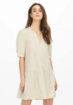 JDY EINFARBIGES - Robe De Jour - Tapioca