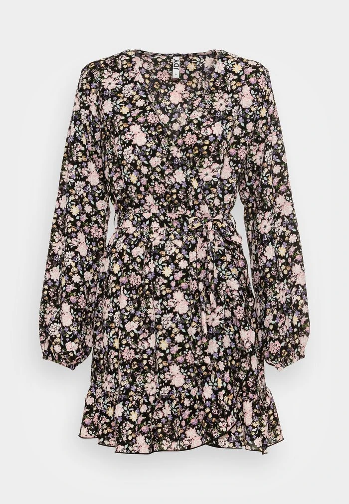 JDYSORO DRESS - Robe De Jour - Black/multi Flower 6 JDYSORO DRESS - Robe De Jour - Black/multi Flower – Image 4