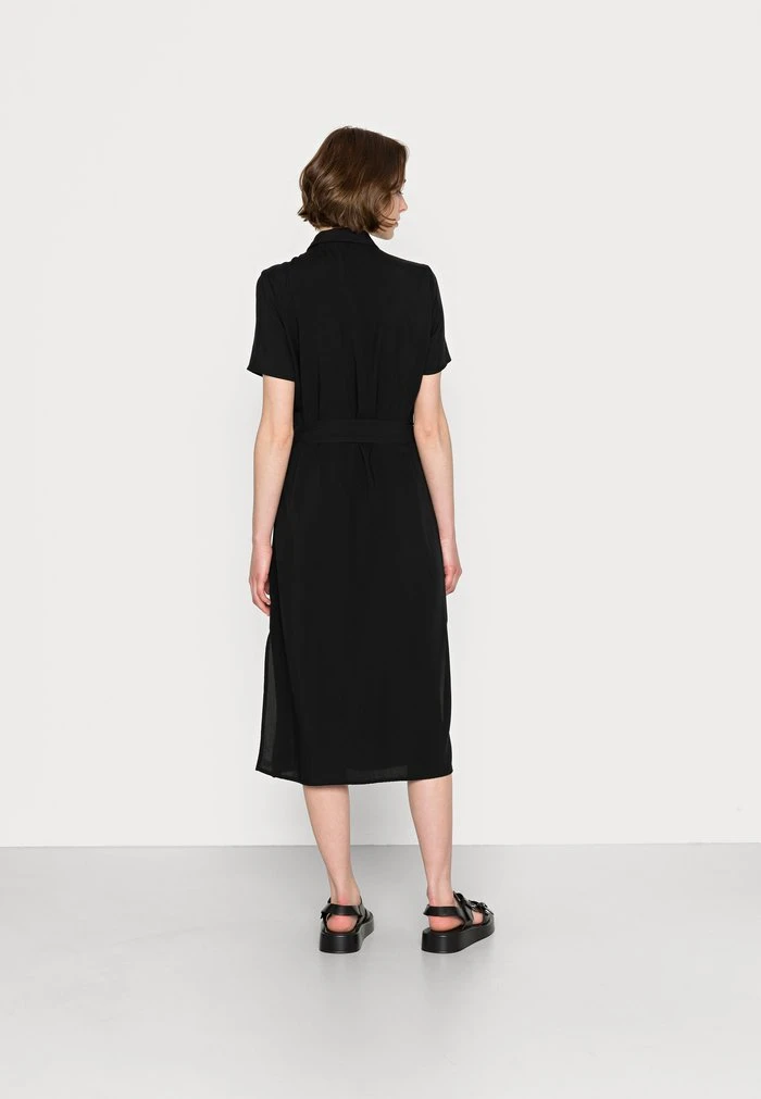 JDYELLY ABOVE CALF DRESS - Robe Chemise - Black 5 JDYELLY ABOVE CALF DRESS - Robe Chemise - Black – Image 3