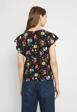 JDYGITTE SVANS V NECK - T-shirt Imprimé - Black -Promos JDY Boutique d1d47445f8ec4a508e5535fe1f998fe6