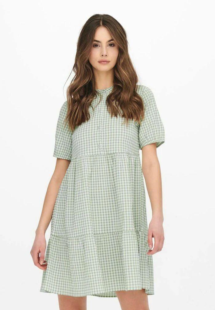 JDY KURZARM - Robe Chemise - Birds Egg Green 3 JDY KURZARM - Robe Chemise - Birds Egg Green