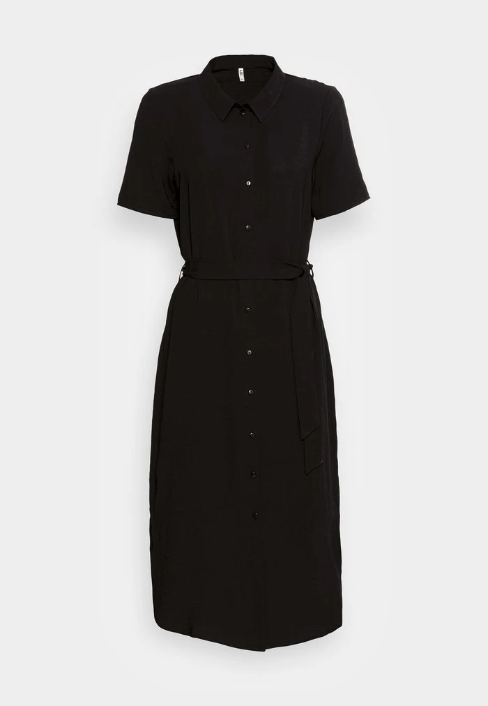 JDYRACHEL ABOVE CALF DRESS - Robe Chemise - Black 6 JDYRACHEL ABOVE CALF DRESS - Robe Chemise - Black – Image 4