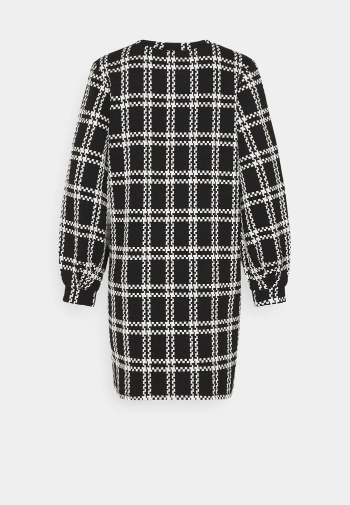 JDYDOVER CHECK DRESS - Robe En Jersey - Black/cloud Dancer 10 JDYDOVER CHECK DRESS - Robe En Jersey - Black/cloud Dancer – Image 8