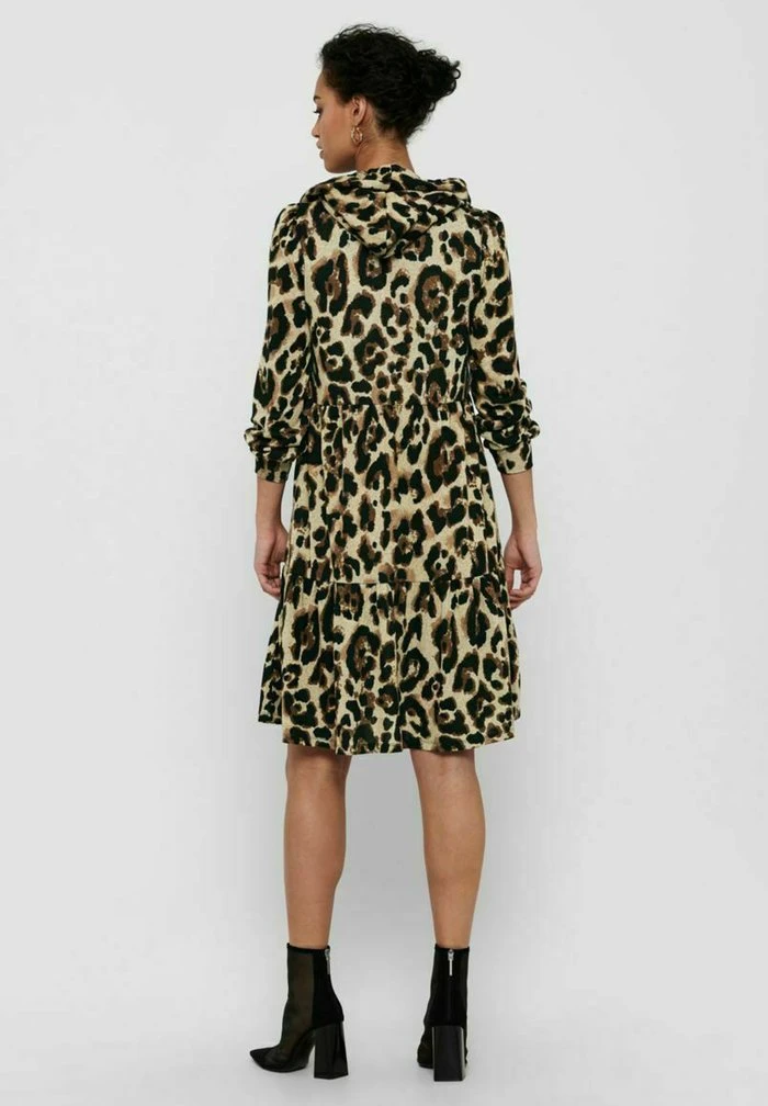 JDY Robe En Jersey - Autumn Blonde 4 JDY Robe En Jersey - Autumn Blonde – Image 2