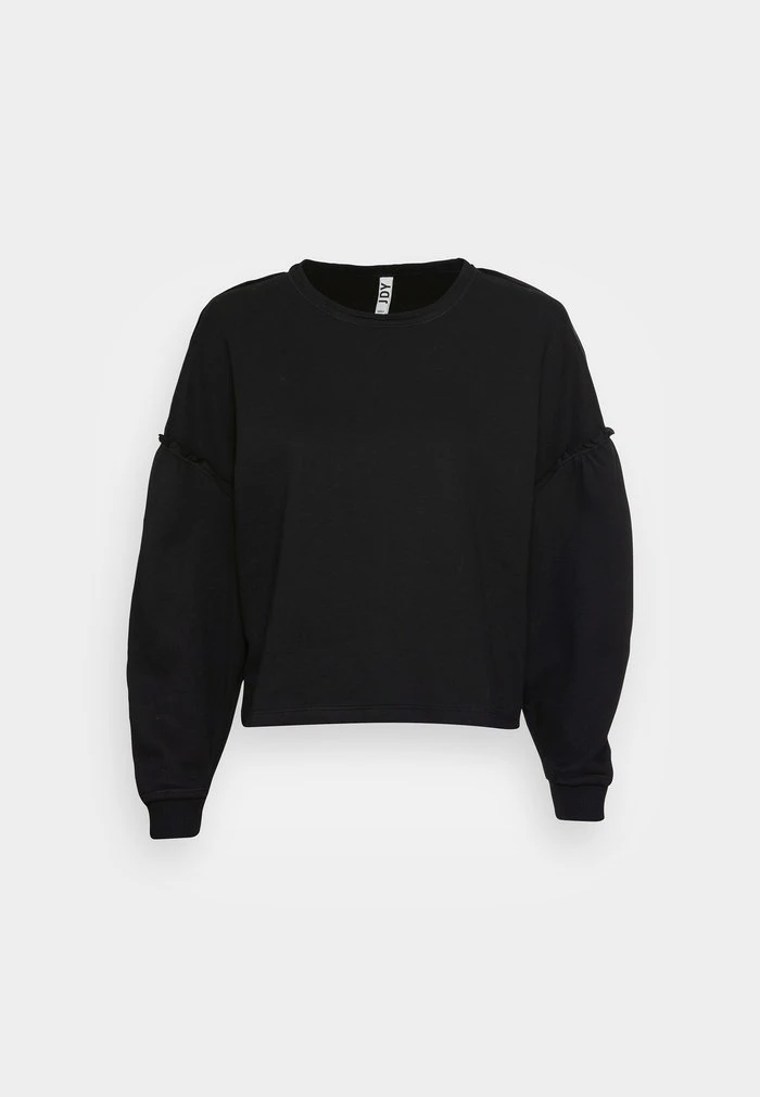 JDYRANA LIFE RAW EDGE - Sweatshirt - Black 6 JDYRANA LIFE RAW EDGE - Sweatshirt - Black – Image 4