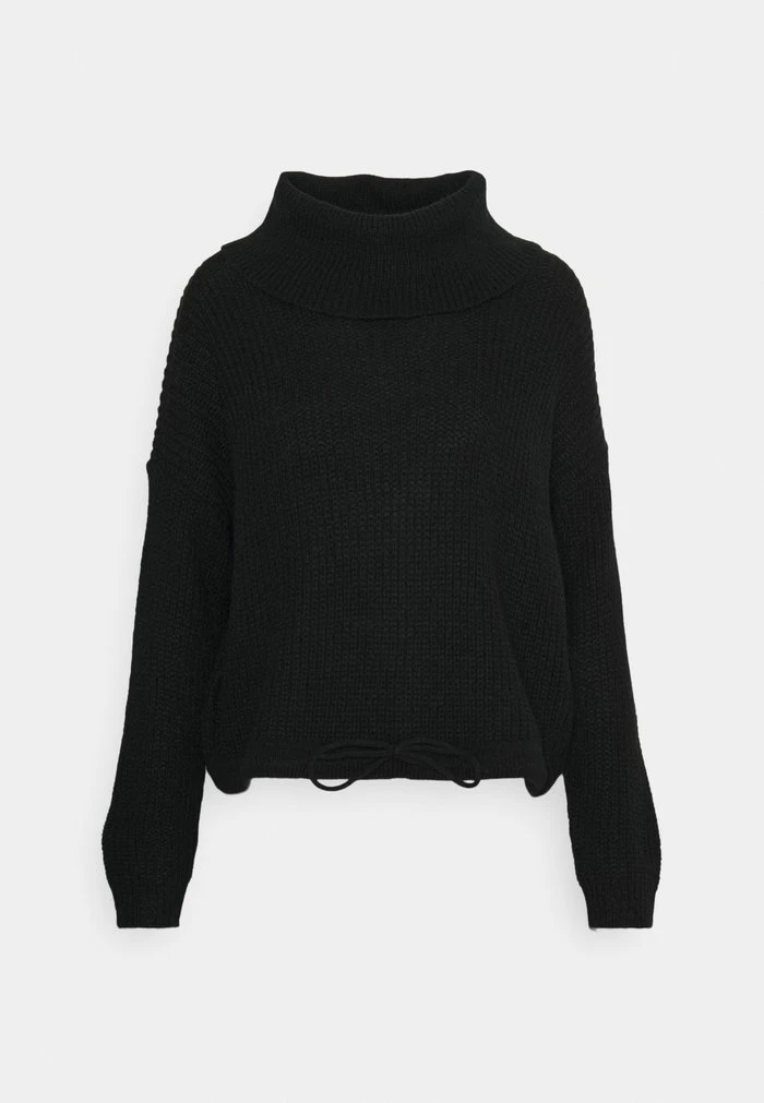 JDYMEGAN COWL NECK STRING - Pullover - Black 7 JDYMEGAN COWL NECK STRING - Pullover - Black – Image 5