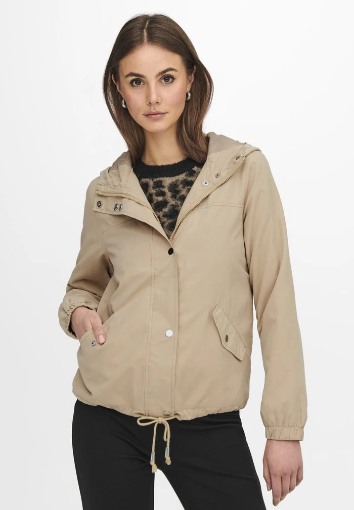 JDYNEWHAZEL SHINE JACKET - Veste Légère - Sand 3 JDYNEWHAZEL SHINE JACKET - Veste Légère - Sand