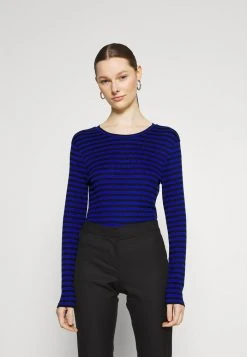 JDYFRANSISKA O NECK - T-shirt à Manches Longues - Surf The Web/black