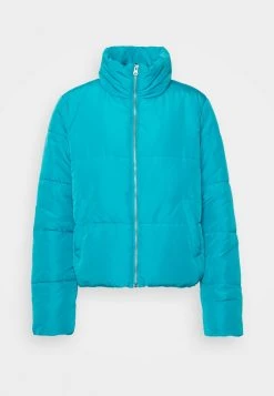 JDYNEWERICA SHORT PADDED JACKET - Veste D'hiver - Algiers Blue/silver -Promos JDY Boutique d829bf4cc1f34fe8b9b5beeb3cd745c2