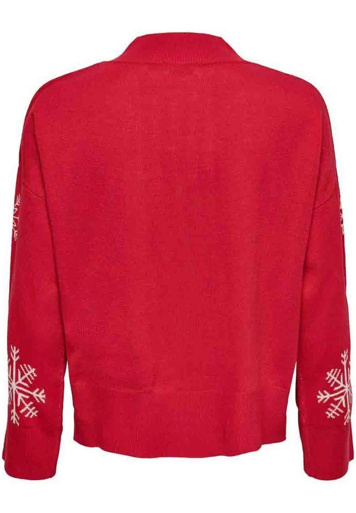 JDYOLGA JACQUARD - Pullover - True Red 4 JDYOLGA JACQUARD - Pullover - True Red – Image 2