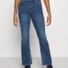 JDYNEWFLORA NEELA LIFE HGH FLARE - Jean Droit - Medium Blue Denim -Promos JDY Boutique d99ce7bff0704612a65cb5fd574c678d