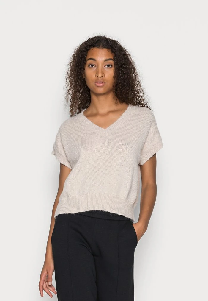 JDYFIREZ - T-shirt Basique - Cement 3 JDYFIREZ - T-shirt Basique - Cement