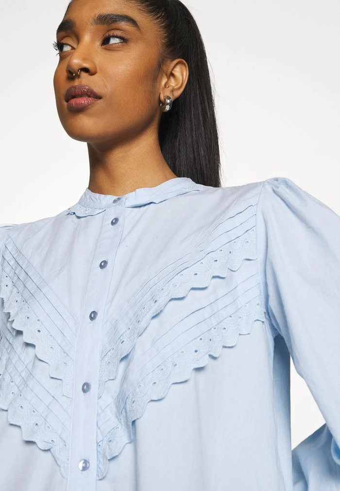 JDYMUMBAI LIFE - Robe Chemise - Cashmere Blue 6 JDYMUMBAI LIFE - Robe Chemise - Cashmere Blue – Image 4