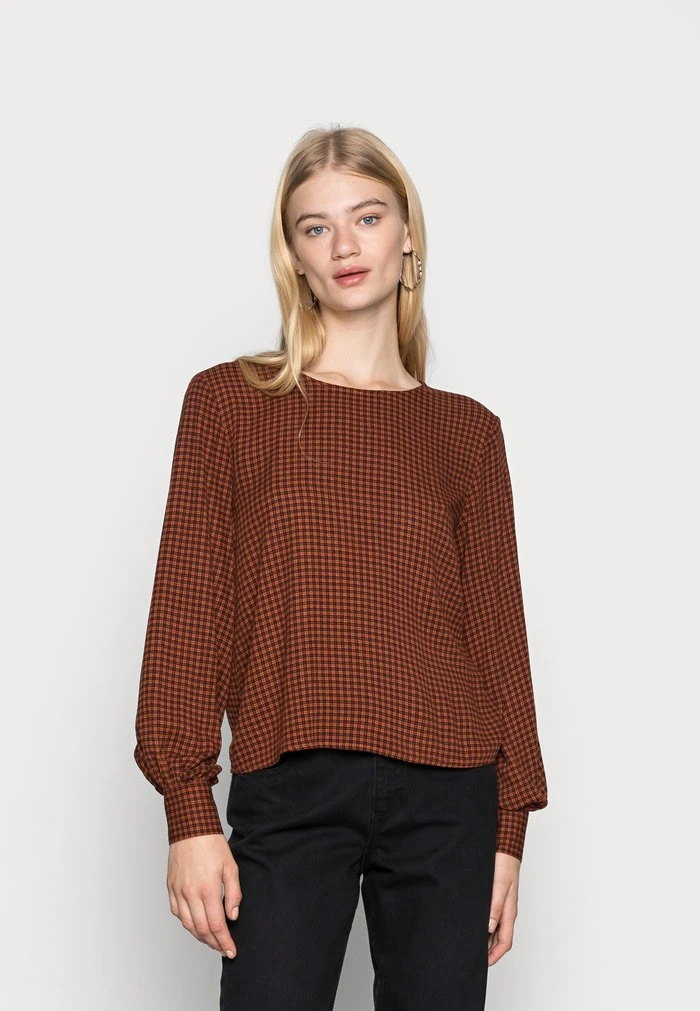 JDYLORA - Blouse - Ginger Bread/black 3 JDYLORA - Blouse - Ginger Bread/black