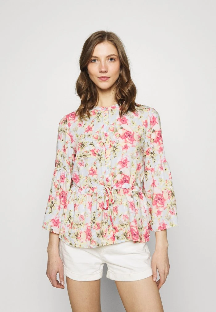 JDYDAISY PLACKET - T-shirt à Manches Longues - Blue 3 JDYDAISY PLACKET - T-shirt à Manches Longues - Blue