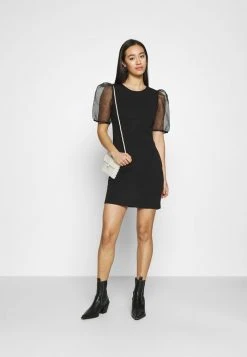 JDYBERNADETTE PUFF SLEEVE DRESS - Robe Fourreau - Black 9 JDYBERNADETTE PUFF SLEEVE DRESS - Robe Fourreau - Black -Promos JDY Boutique dc9f0610e6fa40e09c444154ce4a361d