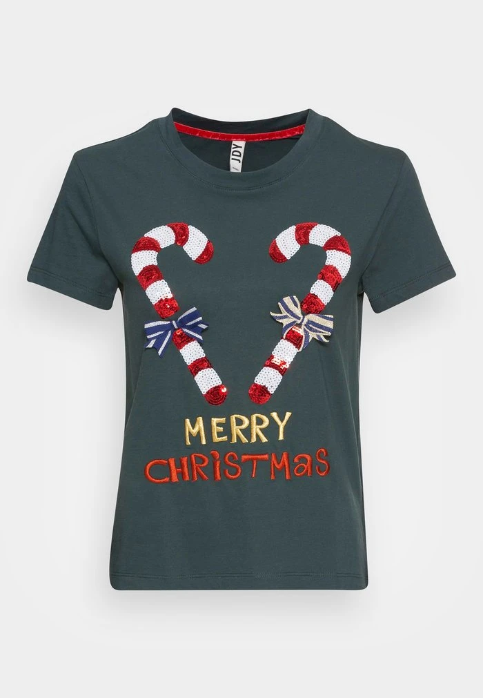 JDYCALLIE LIFE X MAS - T-shirt Imprimé - Green Gables 6 JDYCALLIE LIFE X MAS - T-shirt Imprimé - Green Gables – Image 4