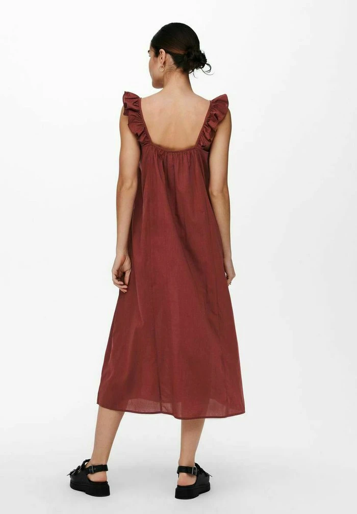 JDY Robe De Jour - Henna 5 JDY Robe De Jour - Henna – Image 3