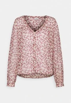 JDYJENNIFER LIFE - Blouse - Cloud Dancer/redish