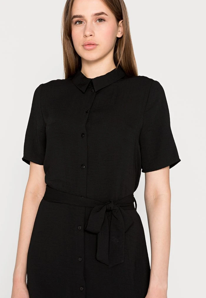 JDYRACHEL ABOVE CALF DRESS - Robe Chemise - Black 7 JDYRACHEL ABOVE CALF DRESS - Robe Chemise - Black – Image 5