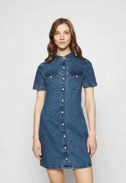 JDYNEWSANNA LIFE DRESS - Robe En Jean - Medium Blue Denim