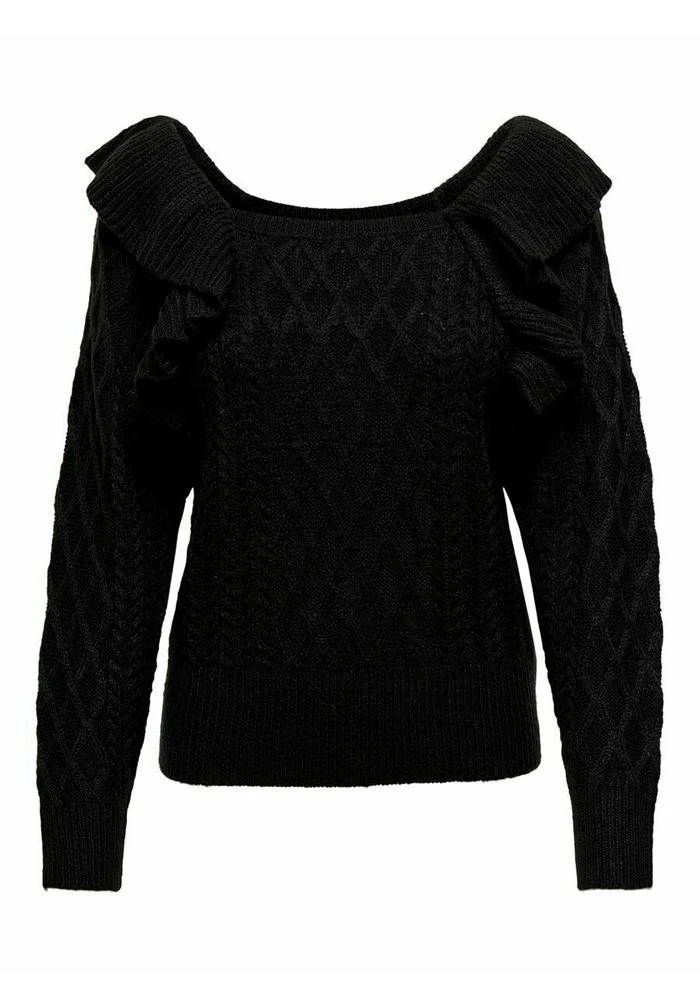JDY RÜSCHEN - Pullover - Black 3 JDY RÜSCHEN - Pullover - Black