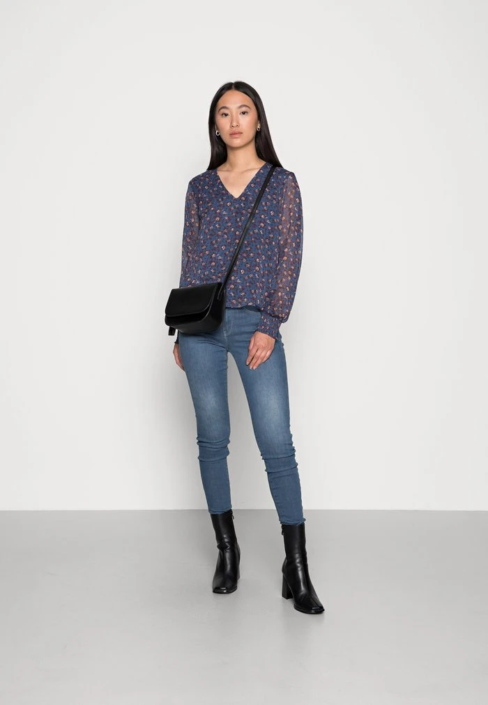 JDYOFELIA V NECK - Blouse - Mood Indigo 4 JDYOFELIA V NECK - Blouse - Mood Indigo – Image 2