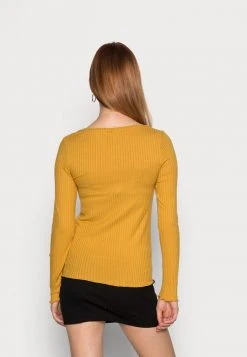 JDYFRANSISKA V NECK - T-shirt à Manches Longues - Harvest Gold 9 JDYFRANSISKA V NECK - T-shirt à Manches Longues - Harvest Gold -Promos JDY Boutique e0e31215145647aeb249361bebd99a88
