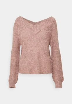 JDYNOLIA MEGAN OFFSHOULDER - Pullover - Woodrose/black -Promos JDY Boutique e1455a9ae4234d258ac9eaa545edb140