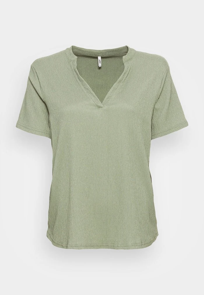 JDYLOTUS V NECK TOP - T-shirt Basique - Sea Spray 6 JDYLOTUS V NECK TOP - T-shirt Basique - Sea Spray – Image 4