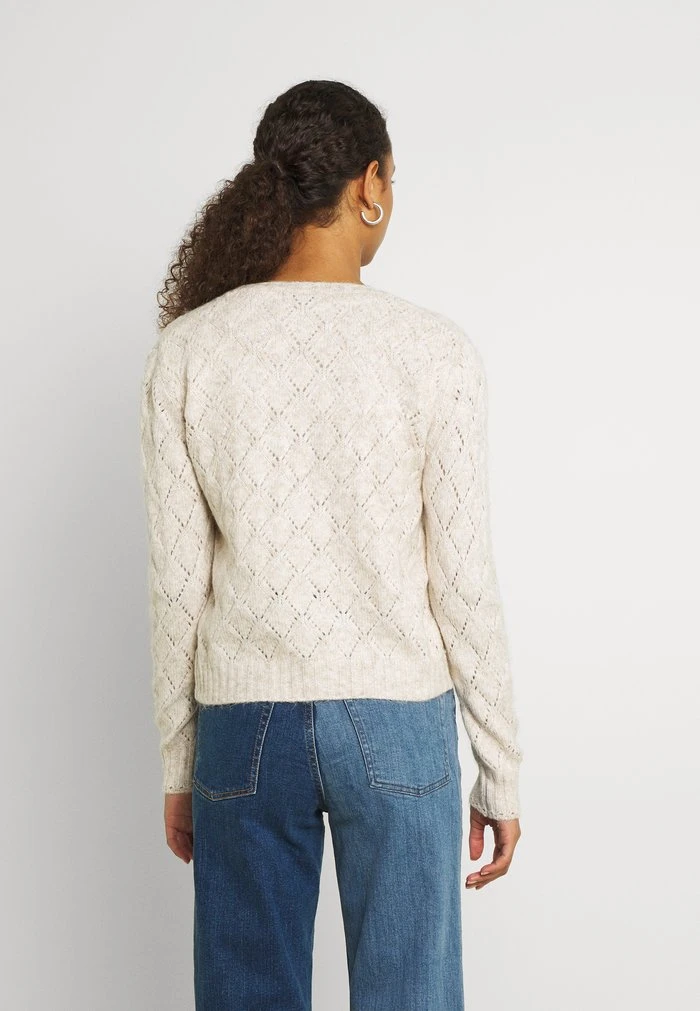 JDYAVIL SHORT CARDIGAN - Gilet - Chateau Gray 5 JDYAVIL SHORT CARDIGAN - Gilet - Chateau Gray – Image 3