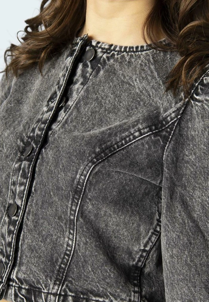 JDY PUFF SLEEVE - Veste En Jean - Dark Grey 5 JDY PUFF SLEEVE - Veste En Jean - Dark Grey – Image 3