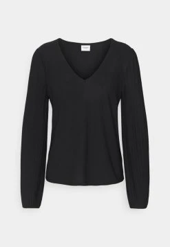 JDYJESSIE V NECK - T-shirt à Manches Longues - Black