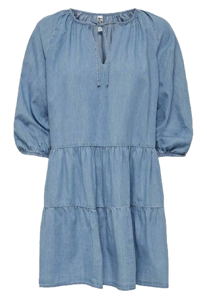 JDY Robe En Jean - Light Blue Denim 3 JDY Robe En Jean - Light Blue Denim