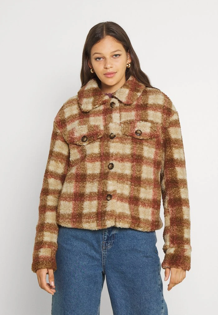 JDYELVIS SHORT JACKET - Veste D'hiver - Cloud Dancer/marsala/emperador/toasted Coconut 3 JDYELVIS SHORT JACKET - Veste D'hiver - Cloud Dancer/marsala/emperador/toasted Coconut