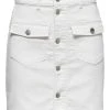 JDY DETAILREICHER BETONTER - Jupe En Jean - White -Promos JDY Boutique e977cfc37bd142928b094d5a2c00dfb6