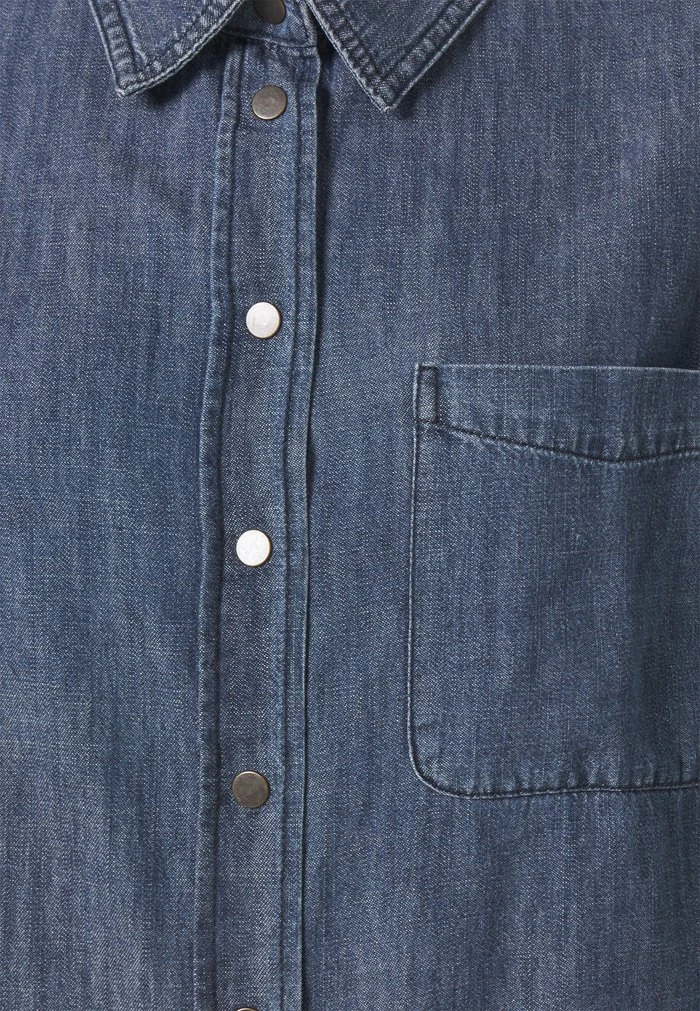 JDYPOPPY LIFE RAW HEM SHIRT - Chemisier - Medium Blue Denim 5 JDYPOPPY LIFE RAW HEM SHIRT - Chemisier - Medium Blue Denim – Image 3