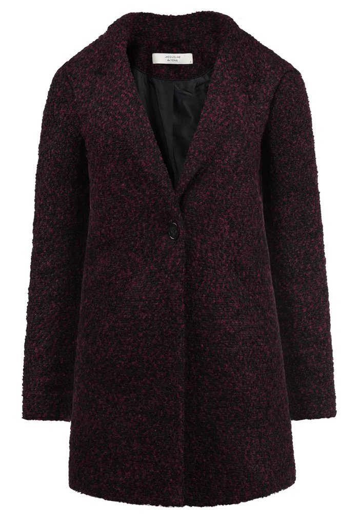 JDY BERTA - Manteau Court - Red Plum 8 JDY BERTA - Manteau Court - Red Plum – Image 6