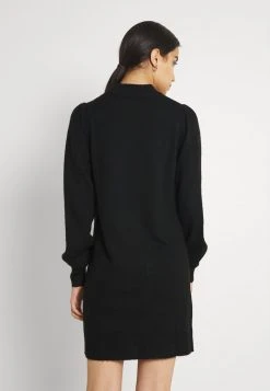 JDY HIGH NECK KNT NOOS - Robe Fourreau - Black -Promos JDY Boutique eb21fbf571264464959877820f5cebb9